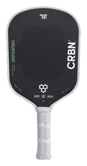 CRBN 4 TruFoam Genesis hybrid pickleball paddle, front view
