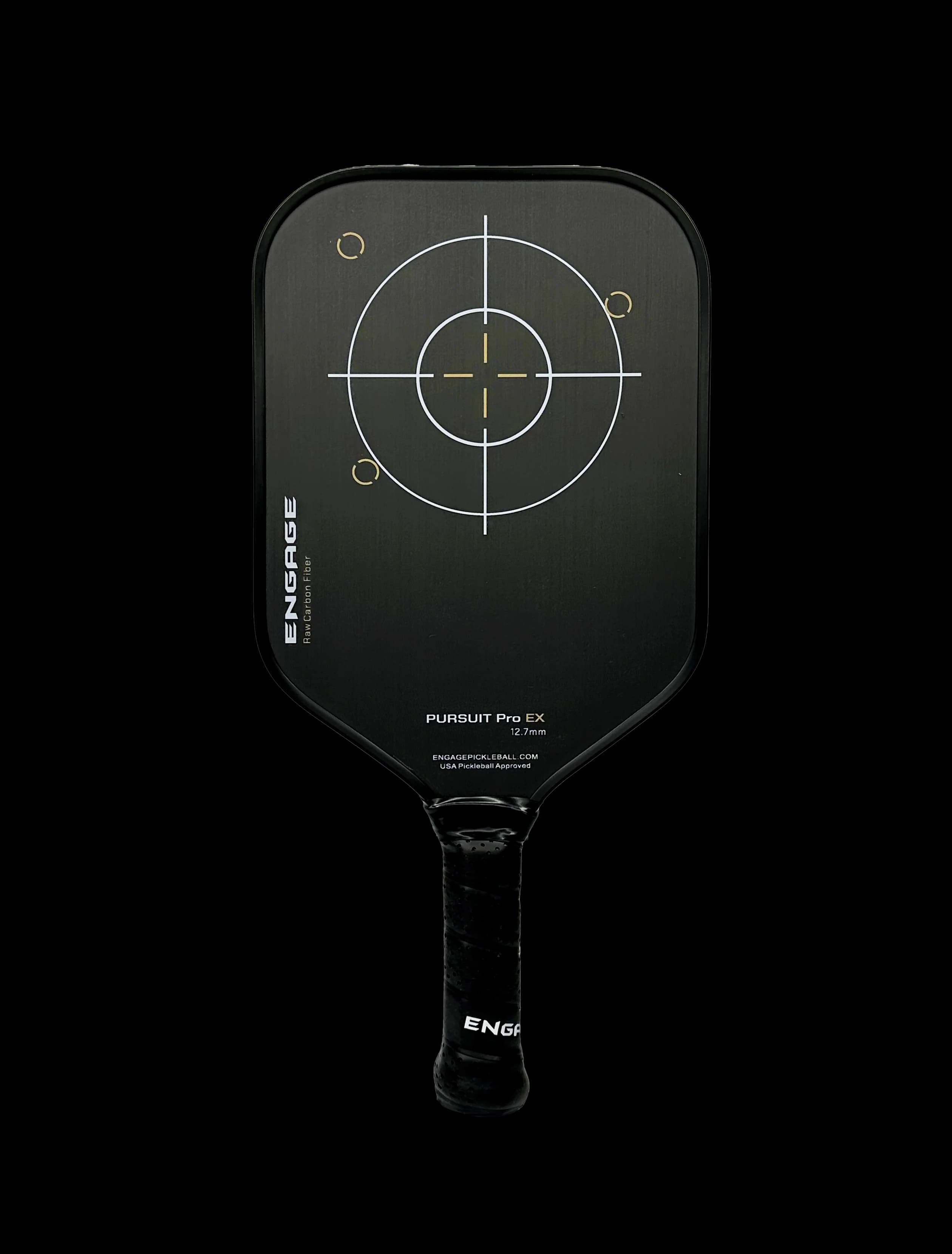 Engage Pursuit Pro EX 12.7 pickleball paddle, front view