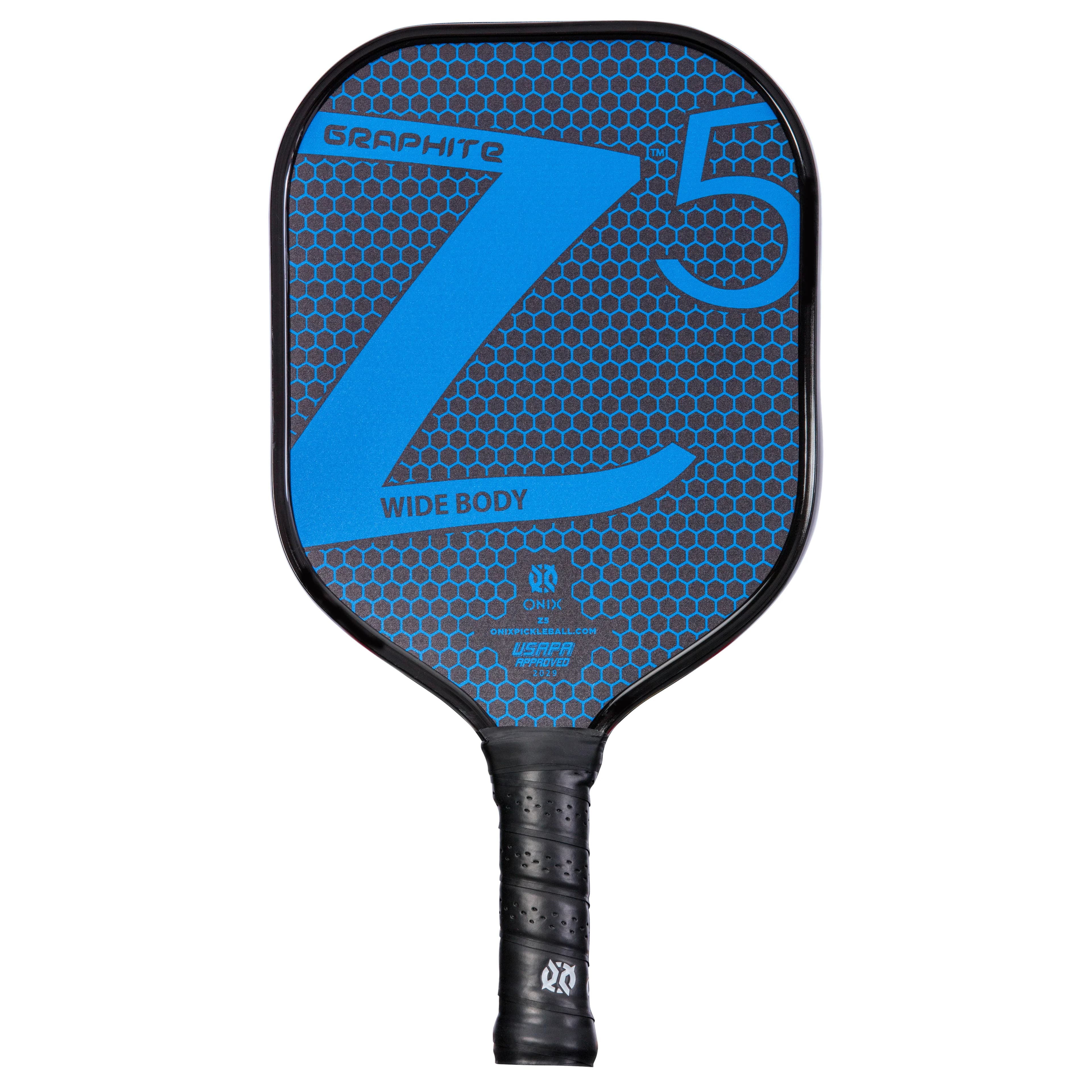 ONIX Z5 Graphite pickleball paddle, front view