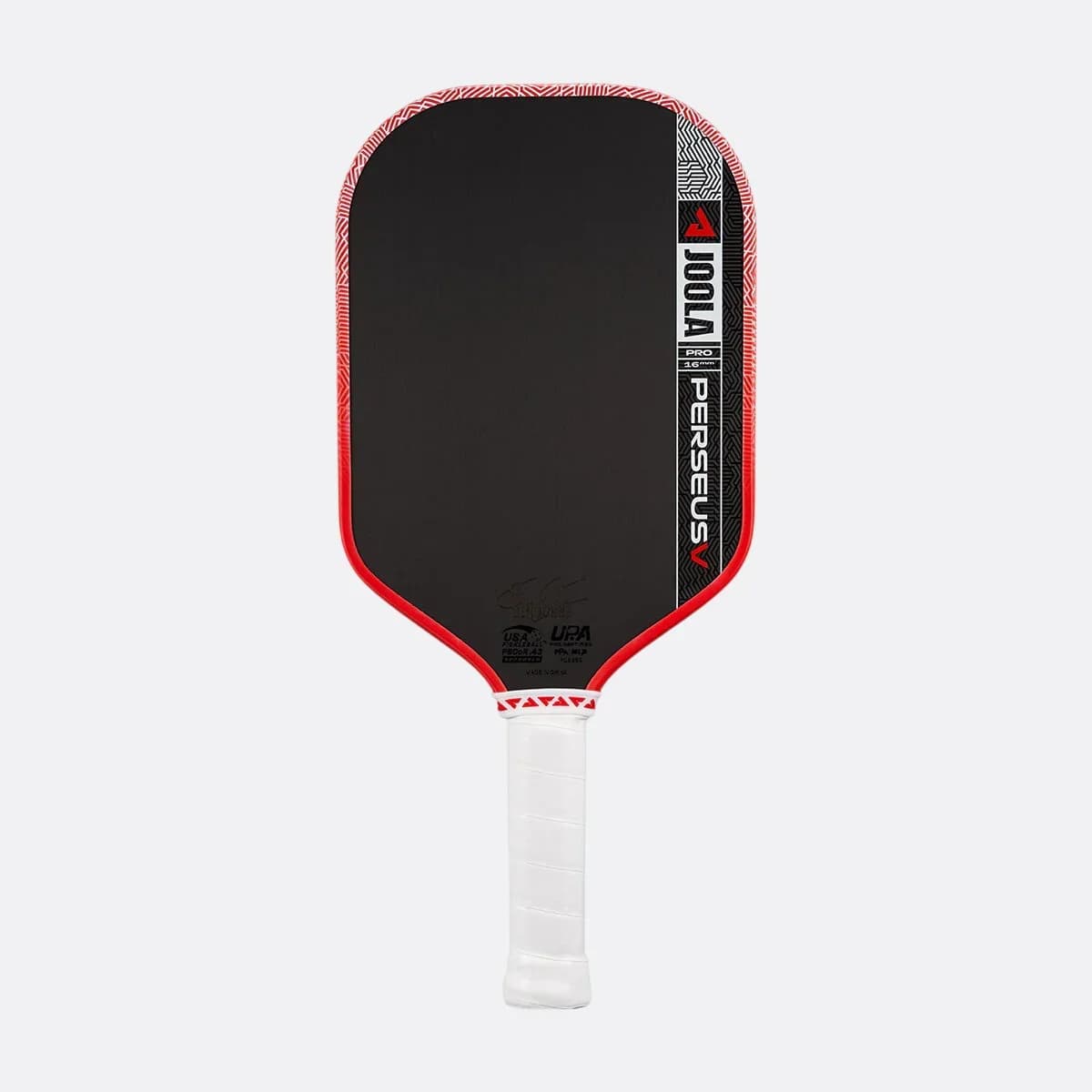 JOOLA Perseus Pro V 16mm pickleball paddle, Ben Johns Blaze Red edition