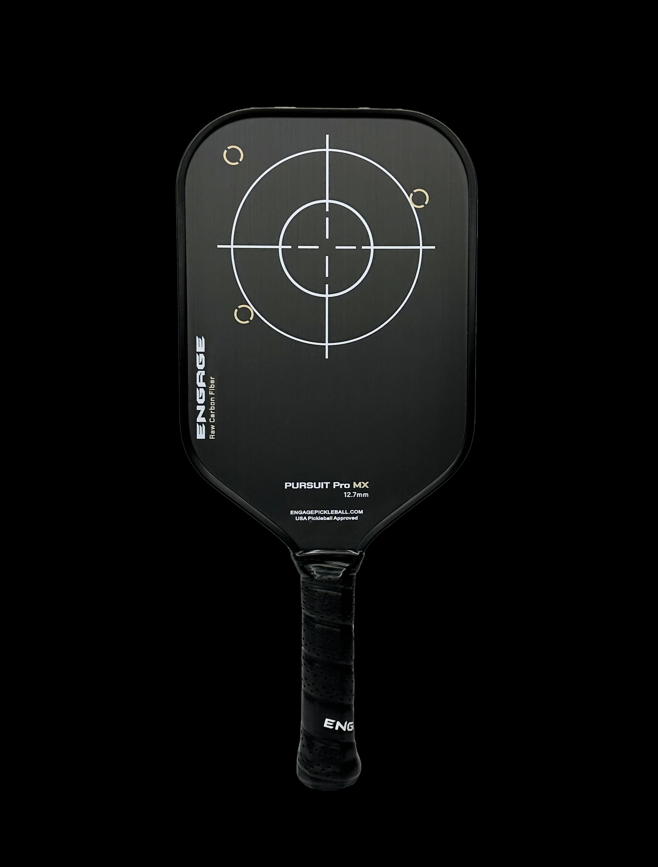 Engage Pursuit Pro MX 12.7 pickleball paddle, front view