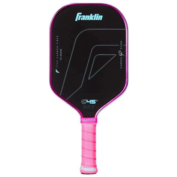 Franklin C45 Parris Todd 13.25mm pickleball paddle, front view